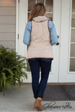 Hans Faux Fur Vest - Tan