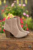 Heather Ankle Bootie - Beige