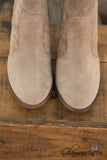 Heather Ankle Bootie - Beige