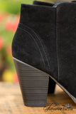Heather Ankle Bootie - Black