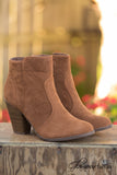 Heather Ankle Bootie - Tan