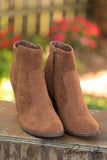 Heather Ankle Bootie - Tan