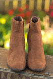 Heather Ankle Bootie - Tan