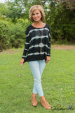 In The Moonlight Top - Black/Ivory