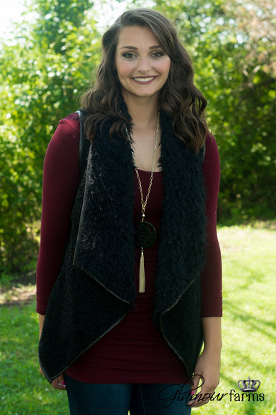 Into The Night Vest - Black