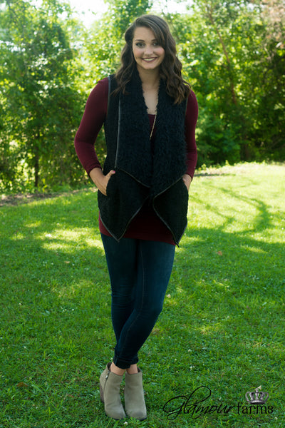 Into The Night Vest - Black