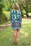 Isabella Tunic/Dress - Mint/Multi