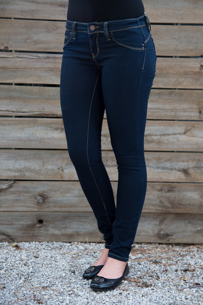 Jennifer Skinny Jegging - Dark Wash