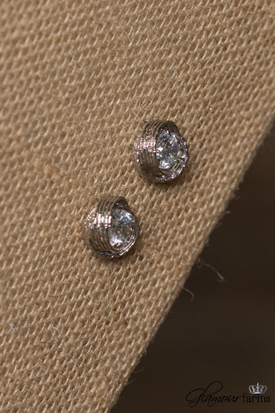 Just My Size Earring - Silver/Clear