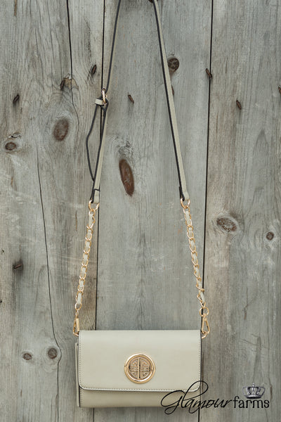 Katey Crossbody - Taupe