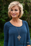 Keira Necklace - Amethyst/Gold