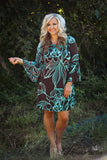 *1 LEFT - 3XL* Curvy| Made You Look Dress - Dark Brown