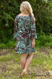 Made You Look Dress - Dark Brown