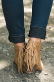 Matisse Espana Suede Bootie - Tan