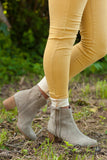 Matisse Trina Bootie - Natural Suede