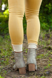 Matisse Trina Bootie - Natural Suede