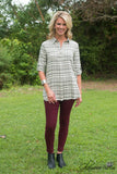 Melbourne Top/Tunic - Ivory/Black