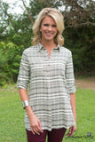 Melbourne Top/Tunic - Ivory/Black