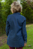 Monterray Denim Top/Tunic - Denim Blue