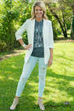 My Boyfriend's Back Blazer - Ivory