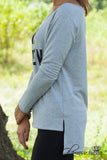 Nap Queen Top - Heather Gray