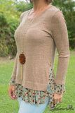 New Liberty Top - Heather Mocha