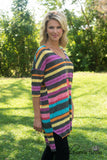 Northern Lights Tunic - Black/Multi