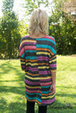 Northern Lights Tunic - Black/Multi