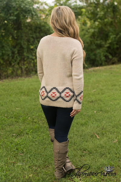 November Sky Sweater - Oatmeal