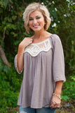 One Chic Chick Top - Mauve