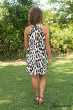 Rare Beauty Tank Tunic/Dress - Ivory/Animal