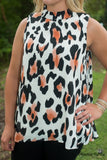 Rare Beauty Top - Ivory/Animal