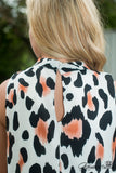Rare Beauty Top - Ivory/Animal