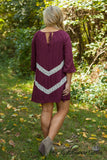 Ruby Star Tunic/Dress - Burgundy