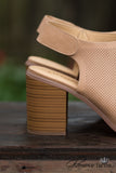 Sandraya Open Toe Bootie - Tan