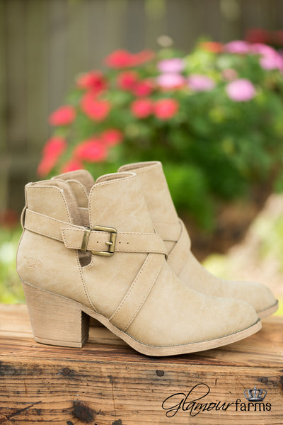Sasha Ankle Boot - Natural