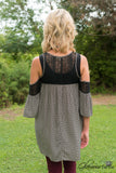 Something's Gotta Give Tunic - Black/Multi