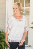 Southern Lady Top - Ivory