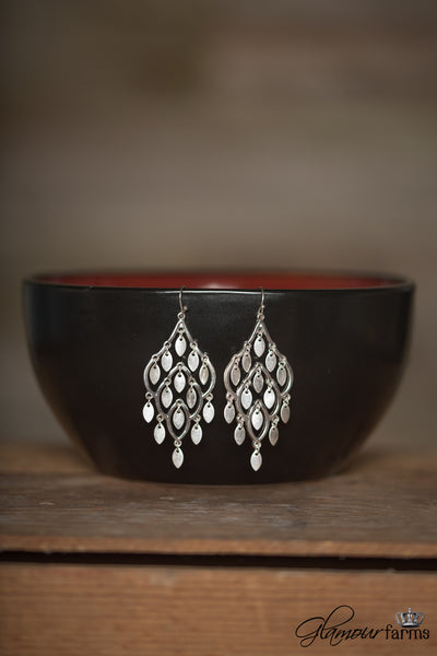 Tender Drop Earring - Silver