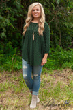 The Arabesque Top/Tunic - Dark Olive