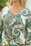 The Coby Tunic/Dress - Ivory/Multi