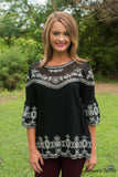 The Ellington Top - Black