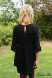 The Eloise Tunic/Dress - Black