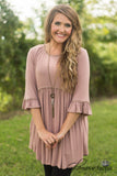The Eloise Tunic/Dress - Dusty Rose