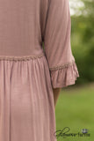 The Eloise Tunic/Dress - Dusty Rose