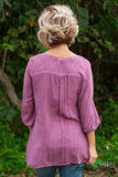 The Gwendolyn Top - Plum