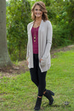 The Harlow Cardigan - Latte