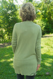The Harlow Cardigan - Olive