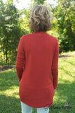 The Harlow Cardigan - Rust