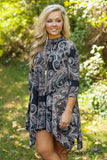 The Jinny Tunic/Dress - Dark Brown